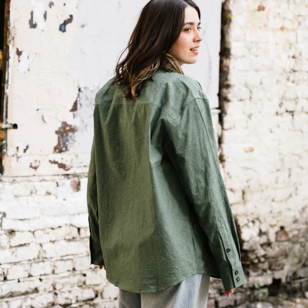 Рубашка Меч DYED Forest Green - фото 4