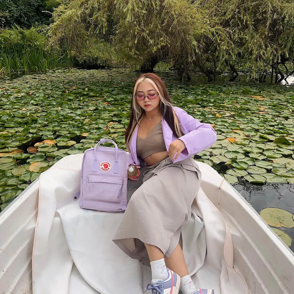 Рюкзак Fjallraven Kanken Pastel Lavender (457) - фото 8