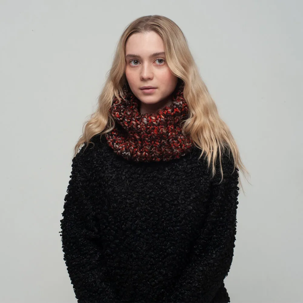 Ворот CHECK YA HEAD шерстяной темно-коричневый 2375 - фото 2