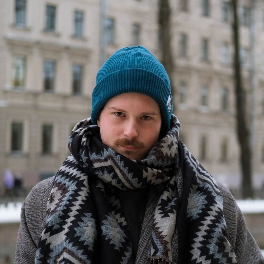 Шапка Kusto Expedition One морская волна - фото 3