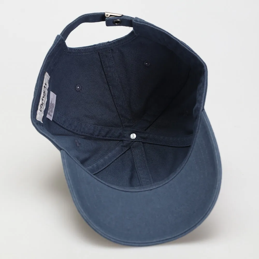 Кепка Carhartt WIP Madison Logo Storm Blue/Wax - фото 7