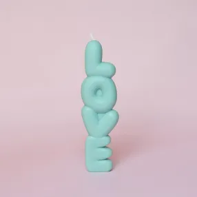 Ароматическая свеча Unification Love «‎Love» голубая