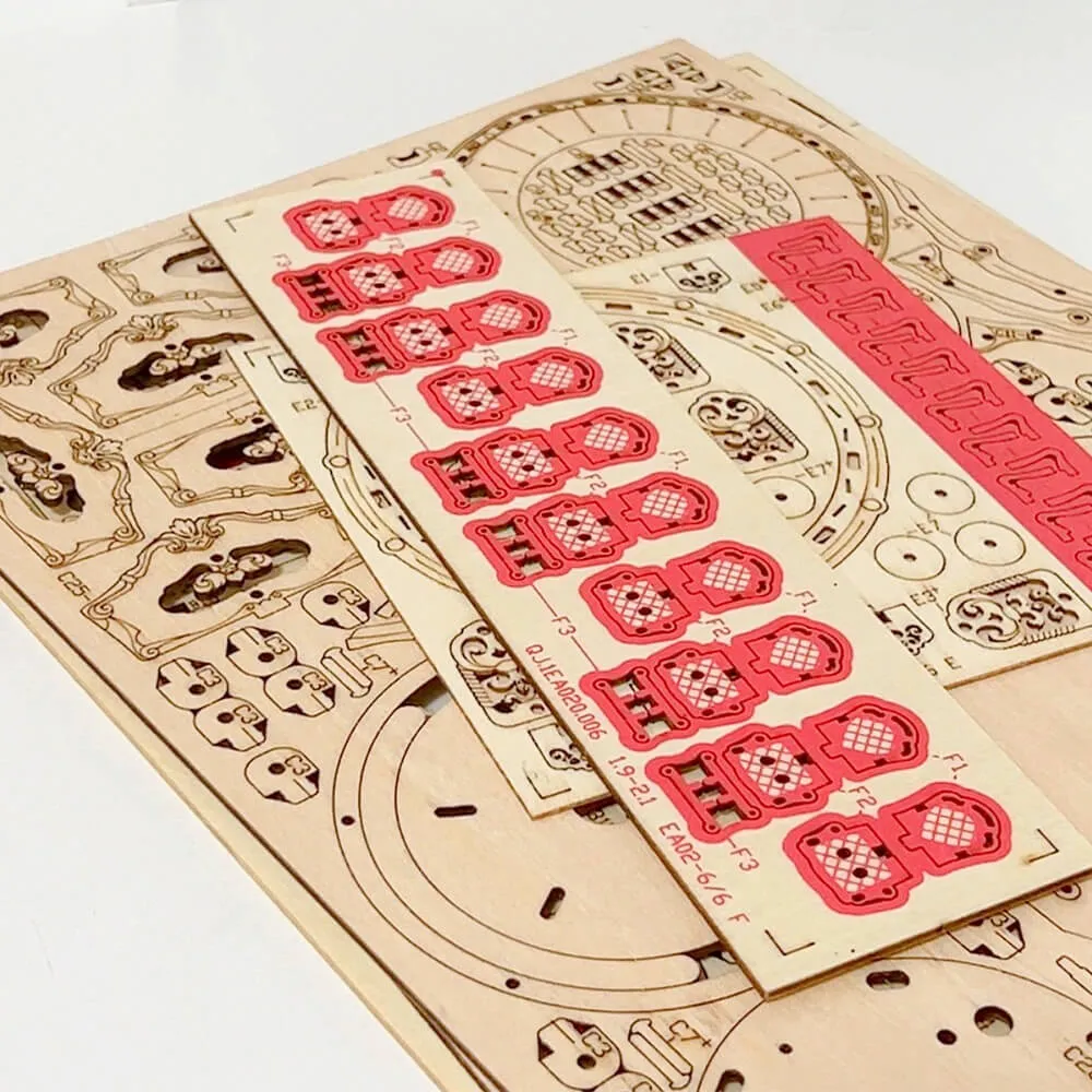 3D-пазл + музыкальная шкатулка Robotime Swing Ride - фото 11