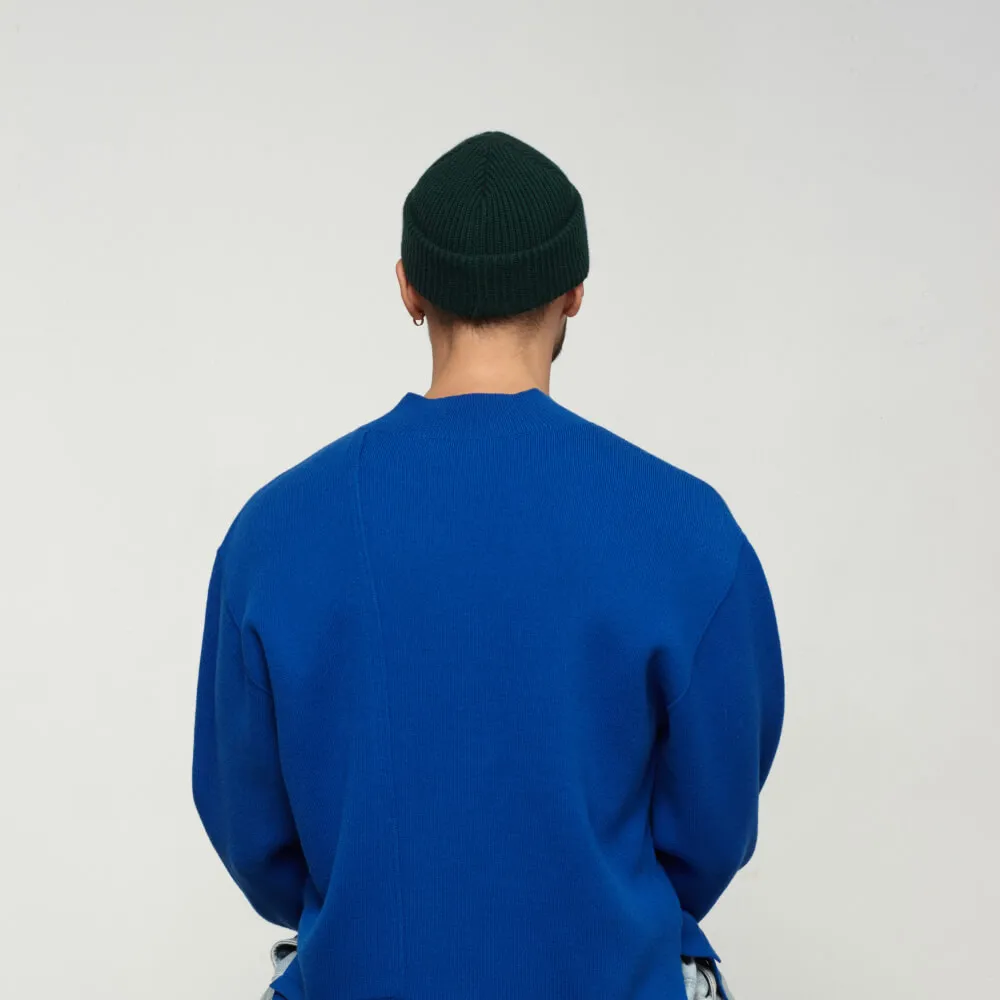 Шапка CHECK YA HEAD тёмно-зелёная T1504/154 - фото 6