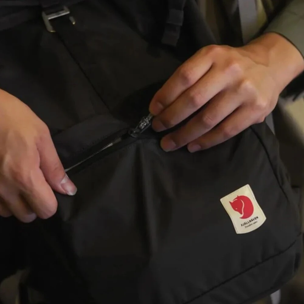 Рюкзак Fjallraven High Coast Foldsack 24 Black (550) - фото 6