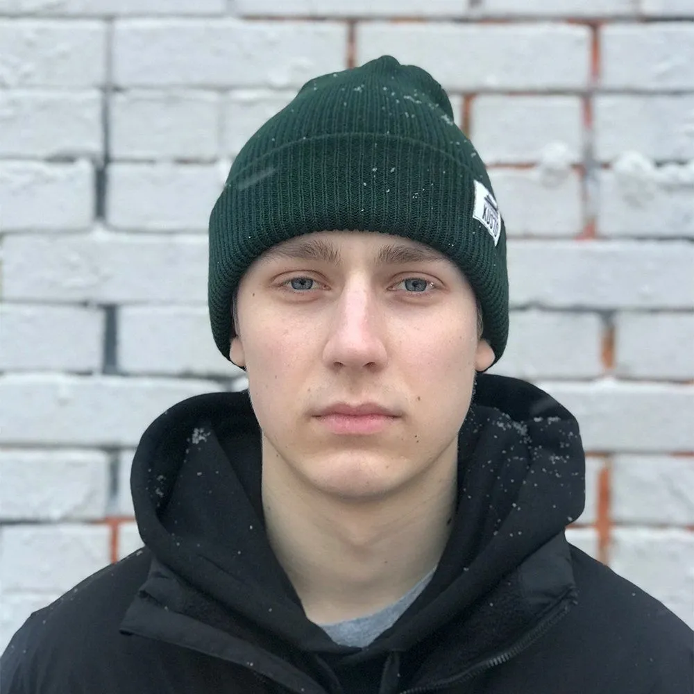 Шапка Kusto One зеленая - фото 6