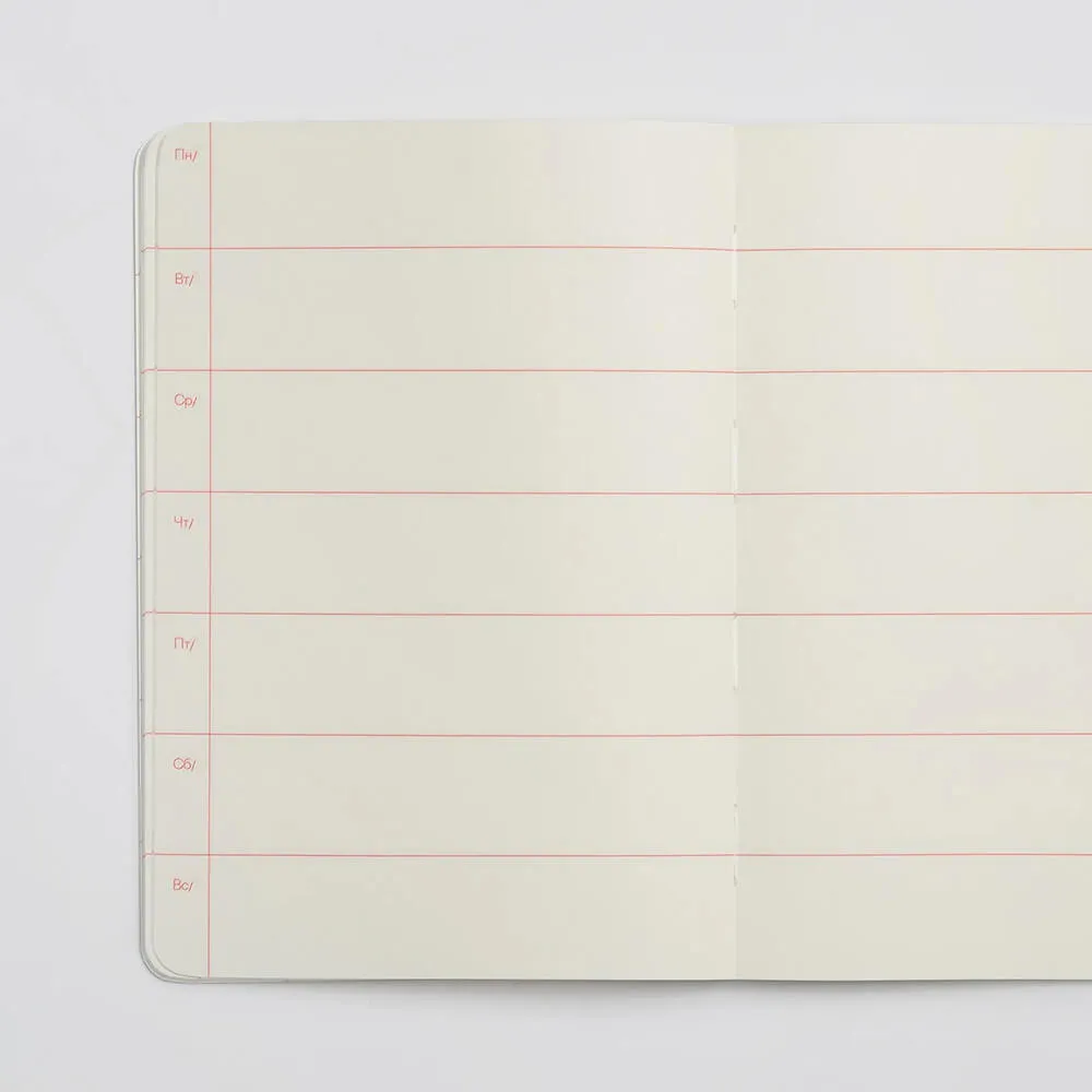 Еженедельник Falafel Books Simple Week А5 Pink - фото 6