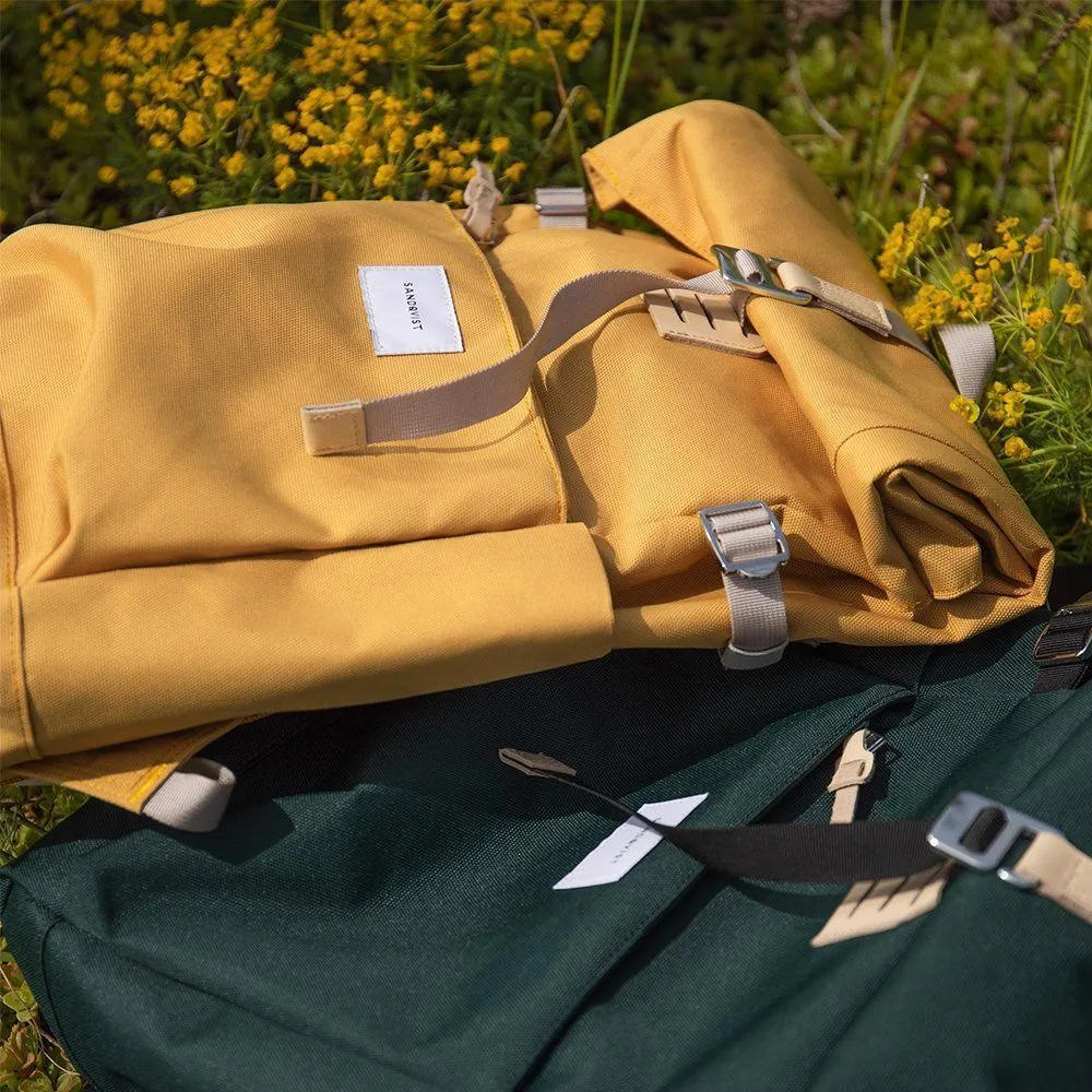 Рюкзак Sandqvist Bernt Yellow - фото 9