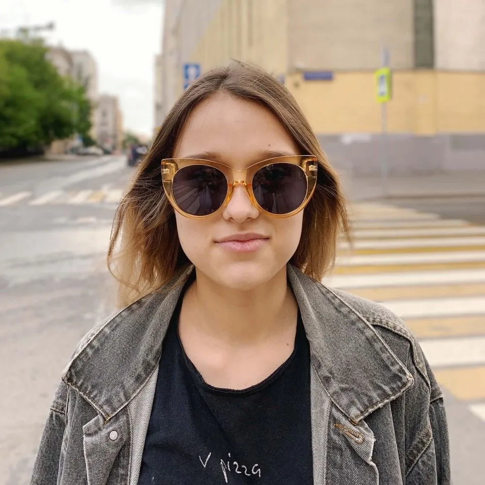 Солнцезащитные очки CHPO Silver Lake yellow - фото 5