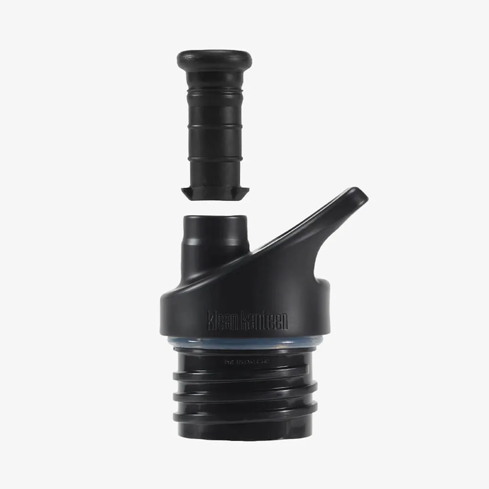 Спортивная крышка для бутылок Klean Kanteen черная - фото 3
