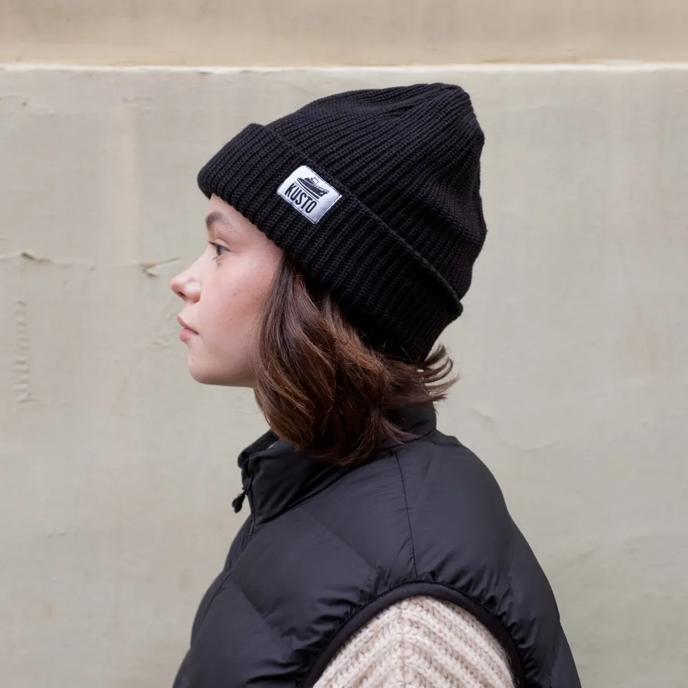 Шапка Kusto Heat SHORT черная - фото 2