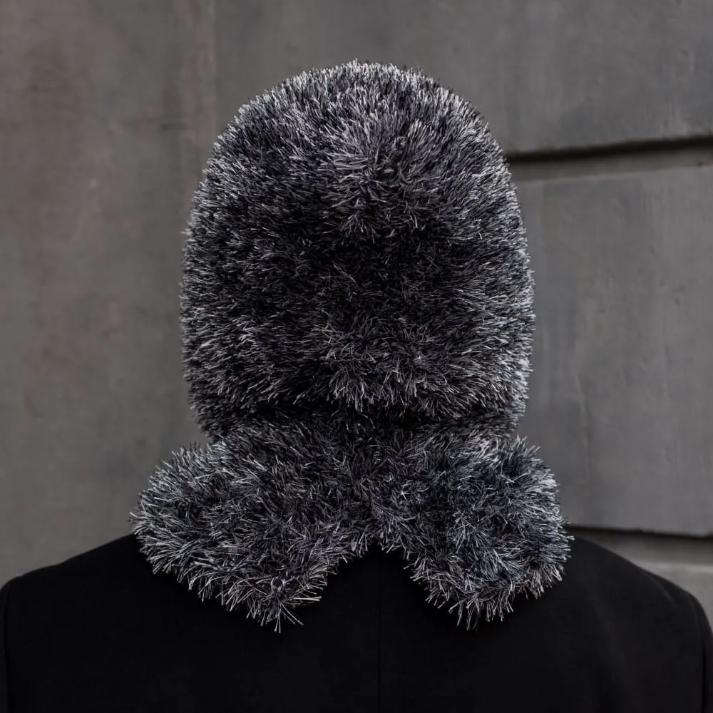 Капюшон CHECK YA HEAD серый Т1922/217 - фото 5