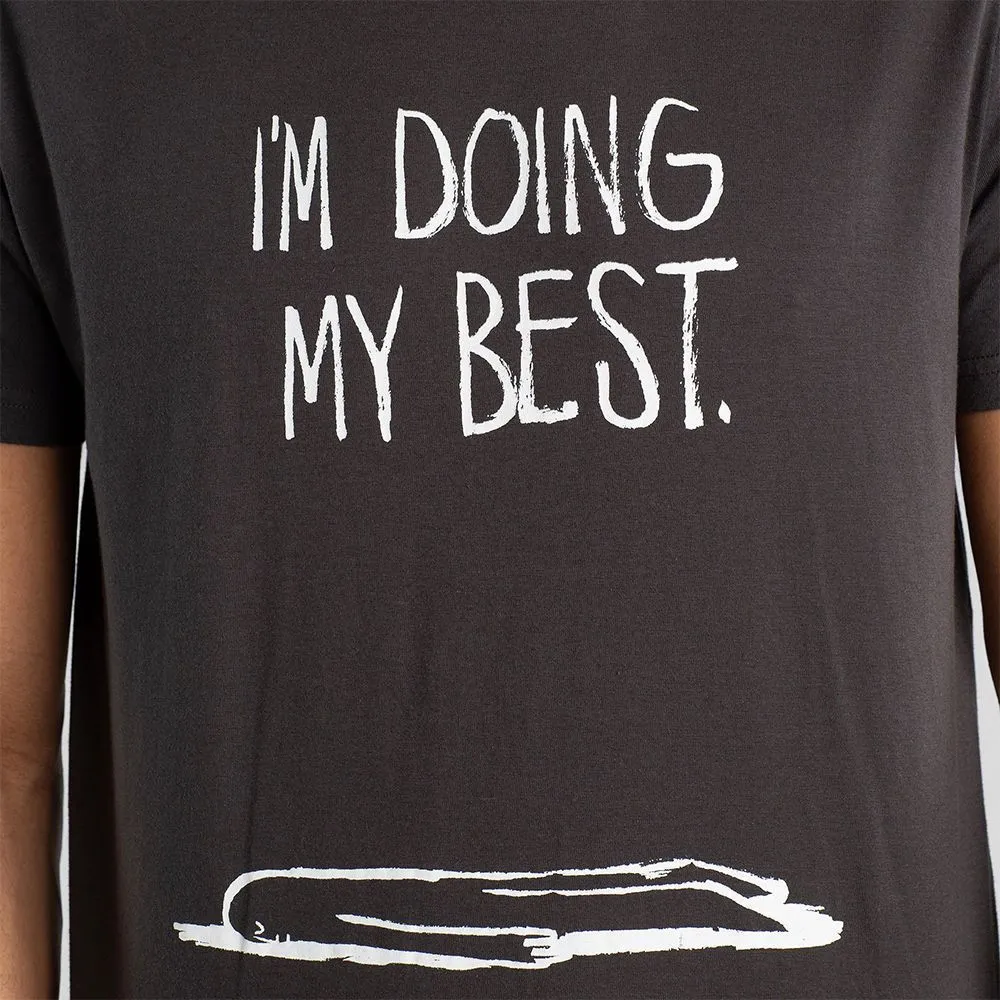 Футболка Dedicated Stockholm Doing My Best Charcoal мужская - фото 1