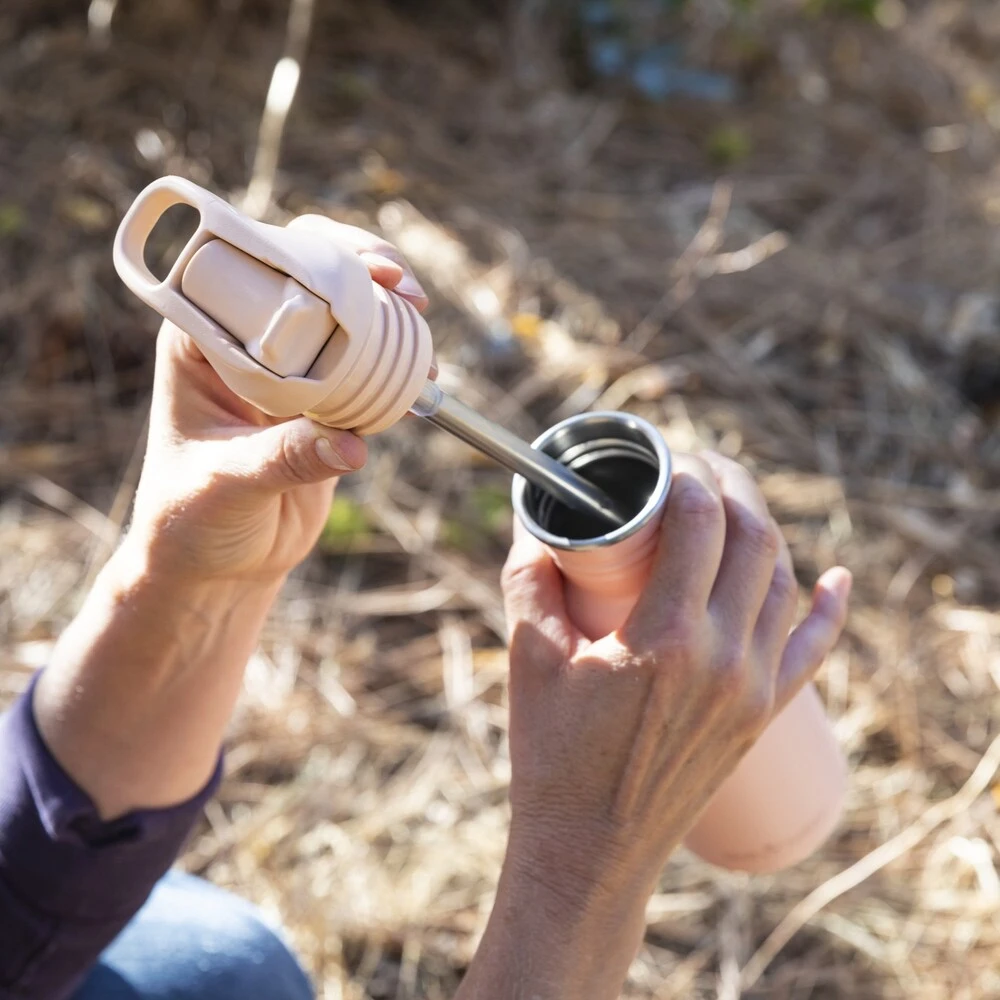 Бутылка Klean Kanteen Classic Flip Sport 800 мл Peach Parfait - фото 5