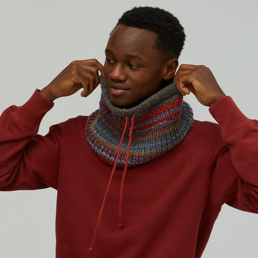 Ворот CHECK YA HEAD шерстяной синий меланж 2273 - фото 5