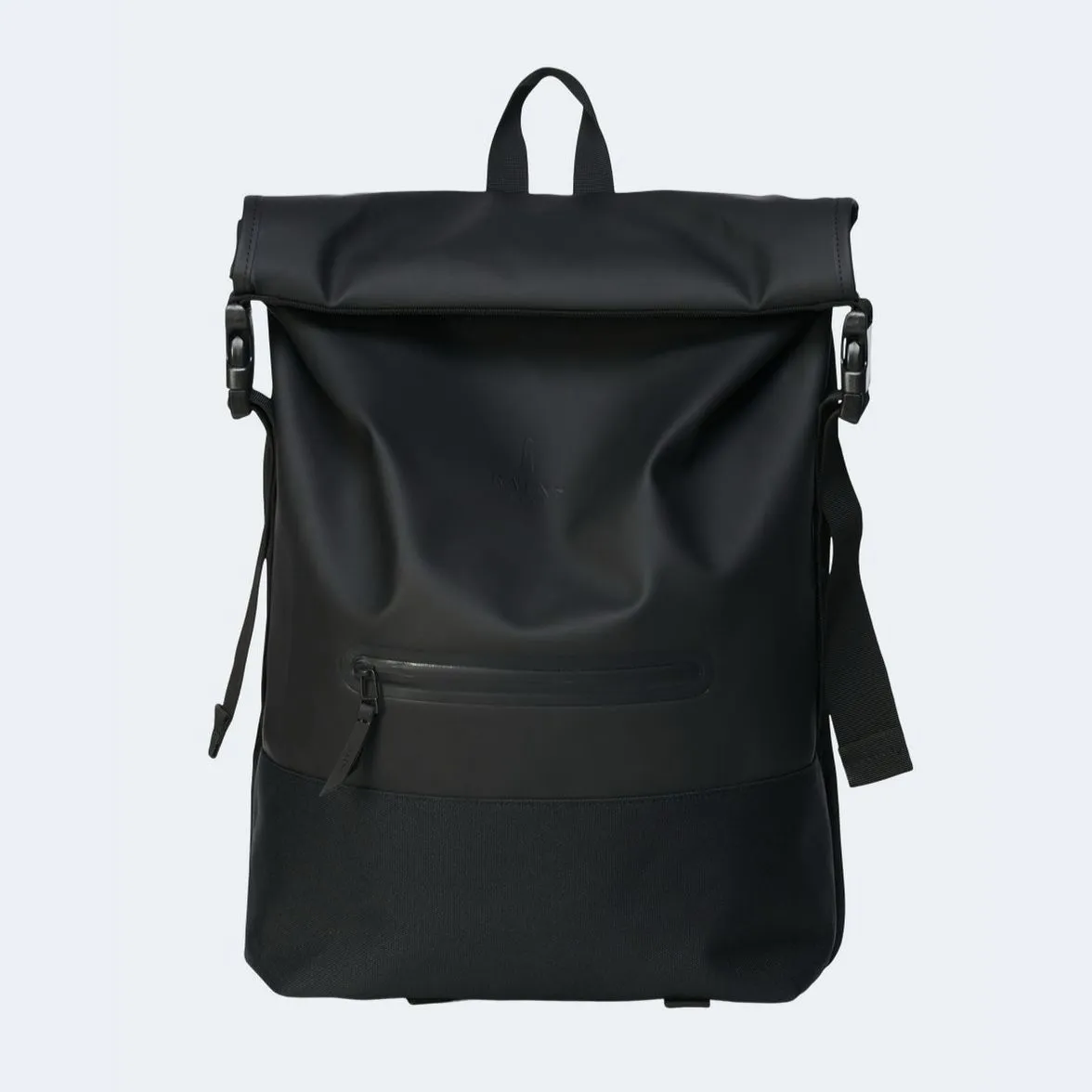 Рюкзак Rains Buckle Rolltop Rucksack Black - фото 4