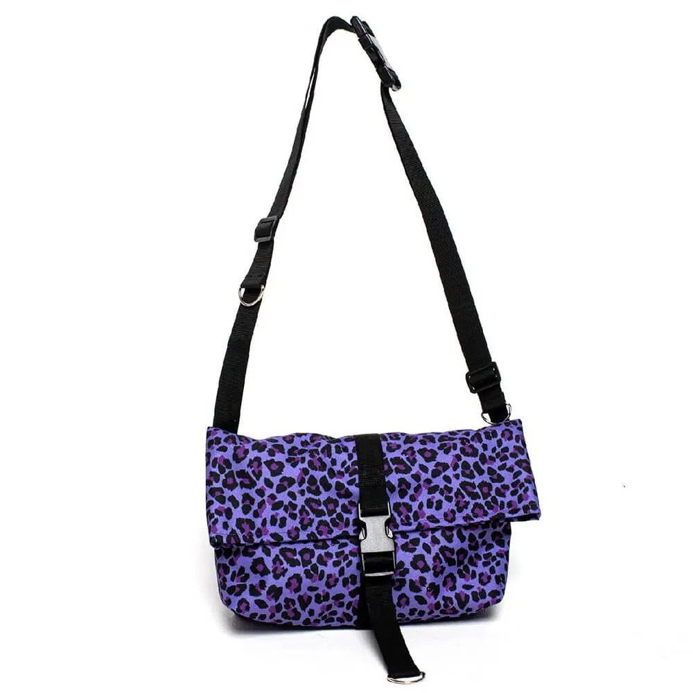 Сумка iyulstore Baby rolltop Фиолетовый леопард - фото 7