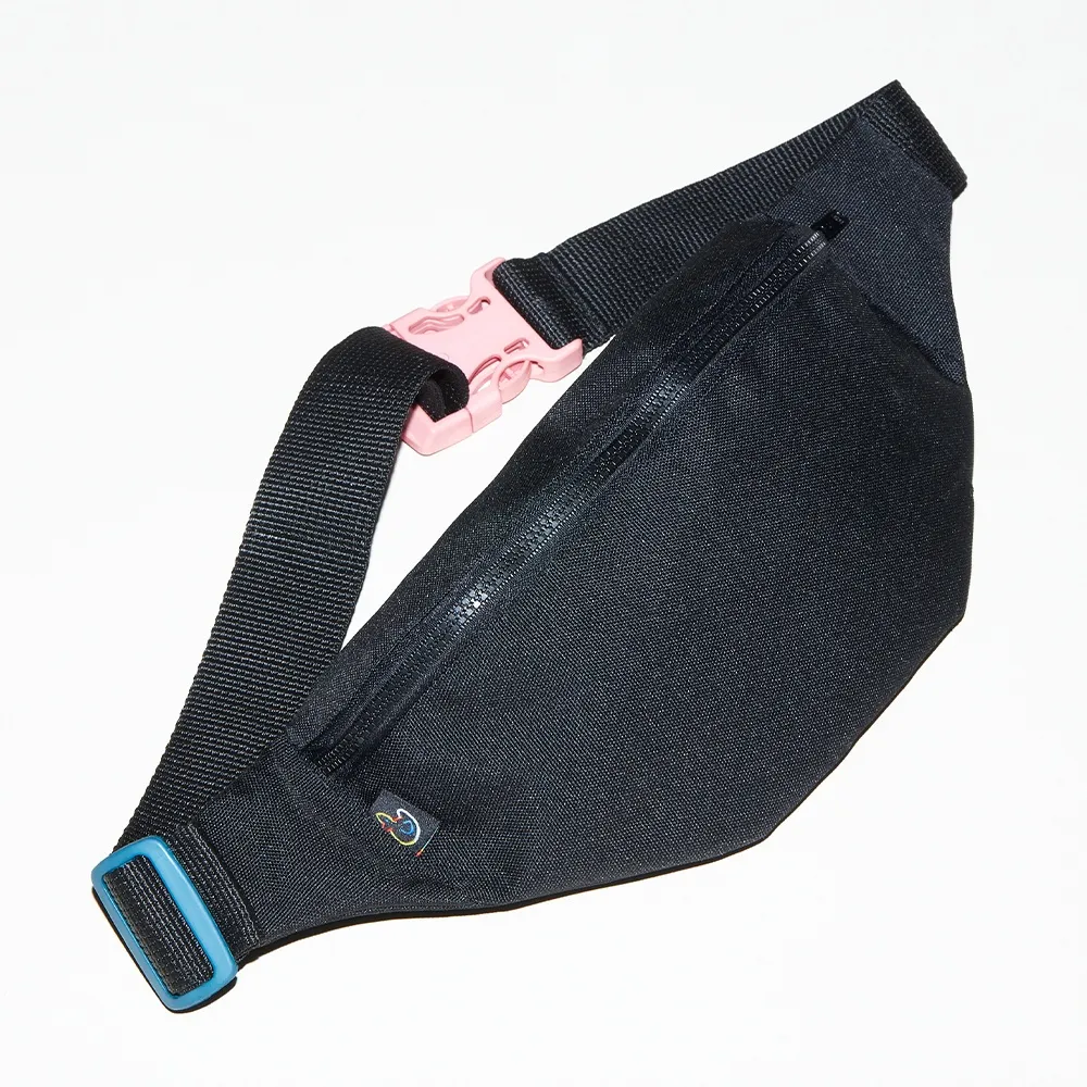 Сумка на пояс Friend Function Простая Черная - фото 9