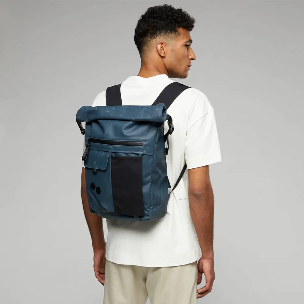 Рюкзак Pinqponq Carrik Coated Blue - фото 1