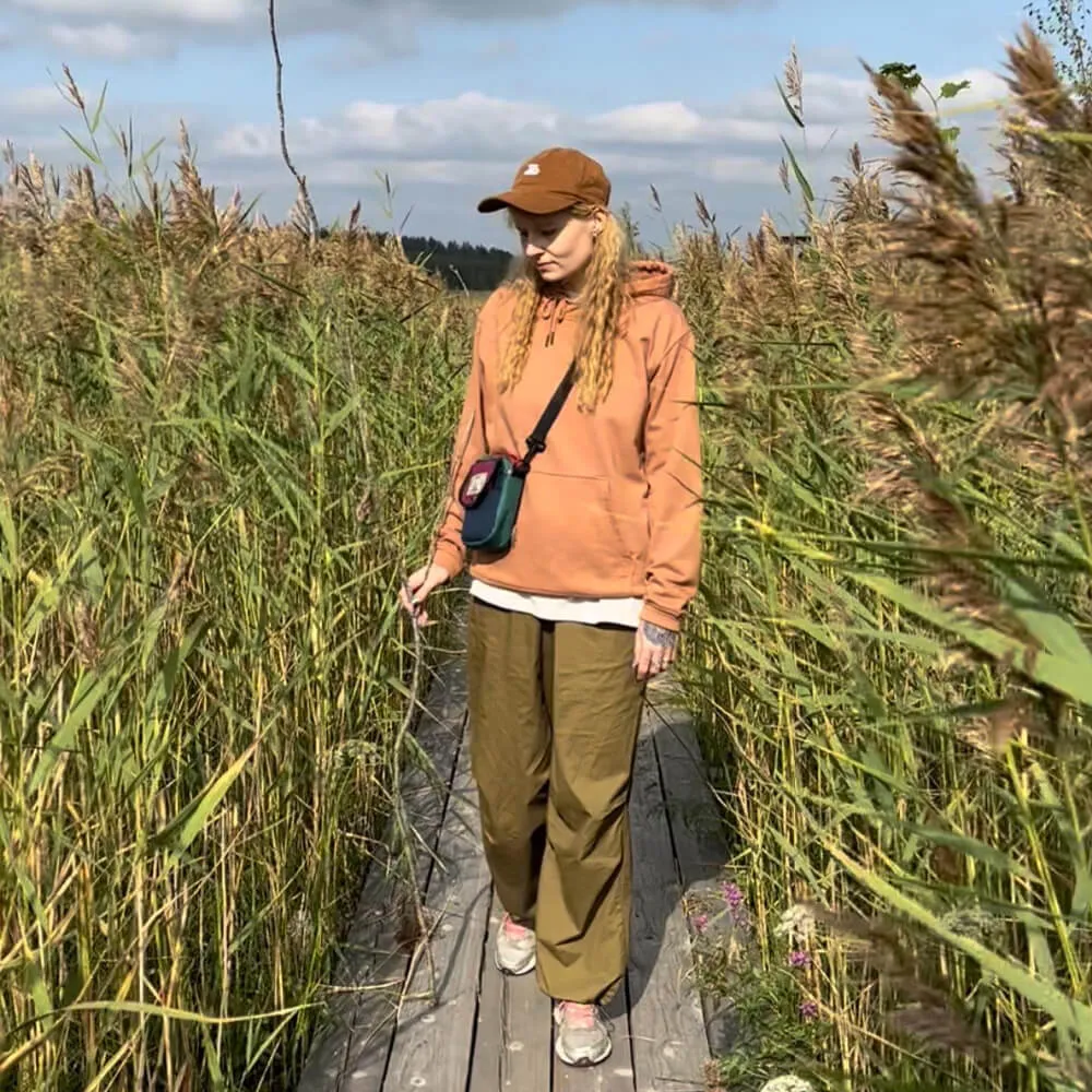 Мини сумка iyulstore бордово-сине-зелёная - фото 13