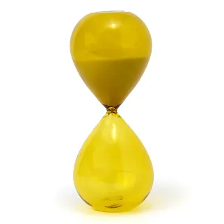Песочные часы на 30 мин жёлто-зелёные