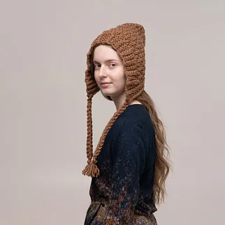 Чепчик CHECK YA HEAD коричневый 2463/7