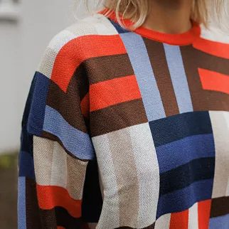 Свитер Thinking Mu Field Red Philis