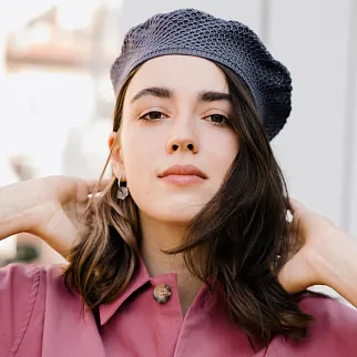 Берет CHECK YA HEAD графит 24230