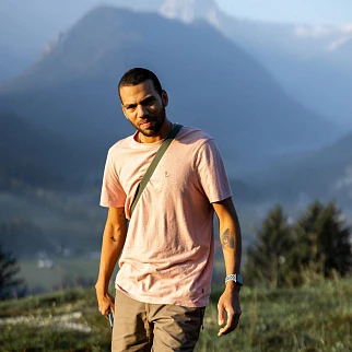 Футболка Fjallraven Hemp Blend M Chalk Rose