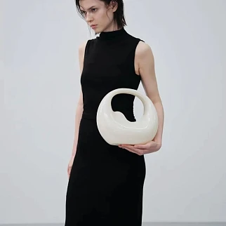 Сумка Gaston Luga Billie Bag Pearl White