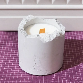 Бетонная свеча Матвей Делает