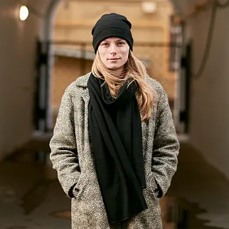 Шапка шерстяная Friend Function All Black