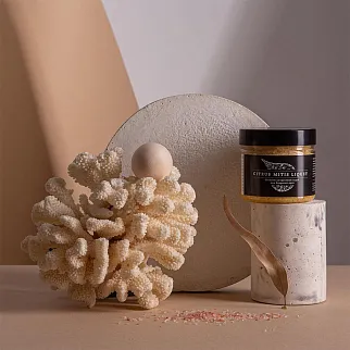 Соляной цитрусовый скраб для бодрости духа Laboratorium