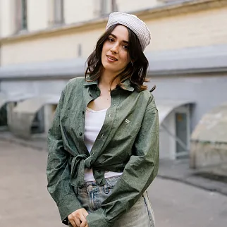 Морячка CHECK YA HEAD светло-серый 1835