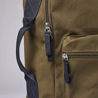 Рюкзак Sandqvist August Olive With Navy Webbing