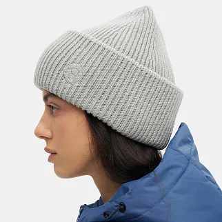 Высокая шапка SHU серая