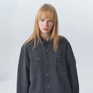 Рубашка Меч GARMENT DYED Grey