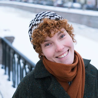 Шапка-бини Jacob Cro Twins Grey