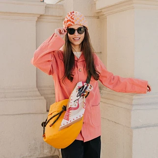 Рабочая рубашка Friend Function лососевая унисекс