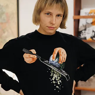 Лонгслив Akomplice Environmental Genocide Black