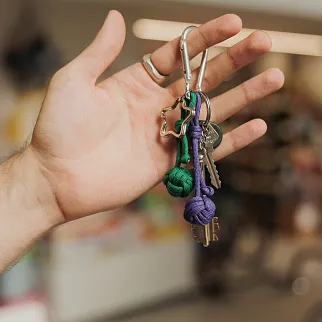 Карабин с шарами ACK ITEMS (разные цвета)