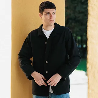 Рабочая рубашка Friend Function черная унисекс