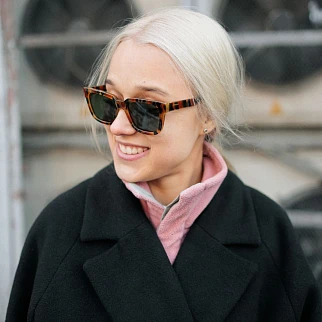 Очки Komono Bobby Amber Shell