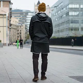 Дождевик Rains Black Reflective