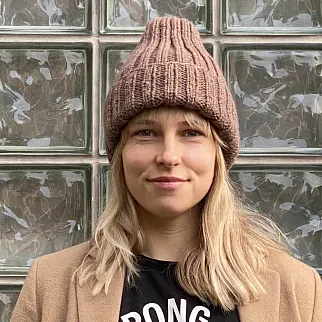 Шапка шерстяная Friend Function Крупной Вязки Орех