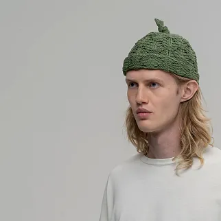 Шапка CHECK YA HEAD зеленая 25226/123