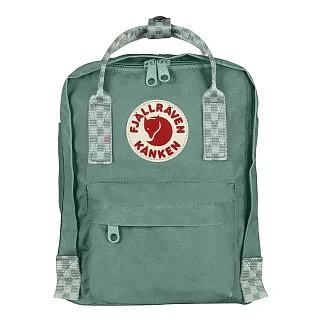 Рюкзак Fjallraven Kanken MINI Frost Green - Chess Pattern (664-904)