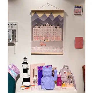 Плакат Отель Гранд Будапешт