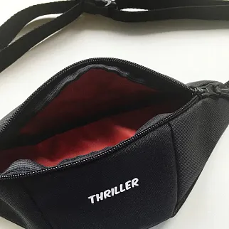 Сумка на пояс Thriller черная