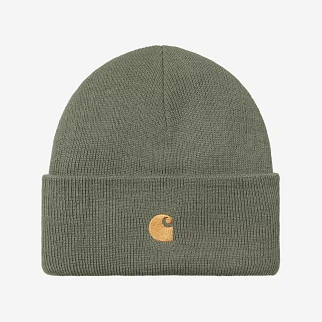 Шапка Carhartt WIP Chase Beanie Leaf / Gold